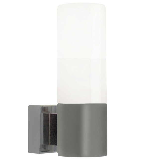 Rackhams Tangens Single - Wall light - Brushed steel - Silver - Glass - 1 - image 1