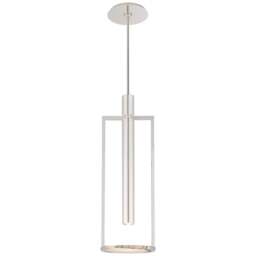 Rackhams Melange Medium Floating Disc Pendant Light - Antique Barnished Brass - thumbnail 2