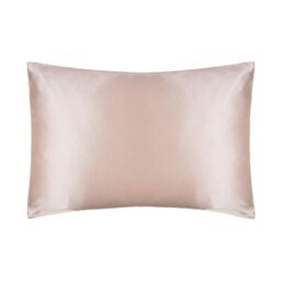 Rackhams 100% Mulberry Silk Pillowcase - Pink - One Size - Pink - 100% Silk - thumbnail 2