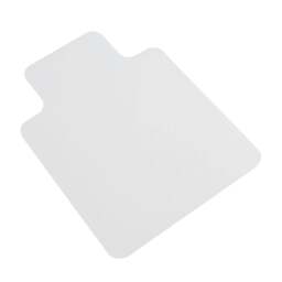 Rackhams Office Chair Mat Hard Floor for Carpet Protector PVC Non Slip 120x90cm