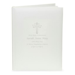 Rackhams Personalised Silver Cross Traditional Photo Album - thumbnail 2