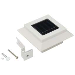 Rackhams Outdoor Solar Lamps 6 pcs LED Square 12 cm White - thumbnail 6