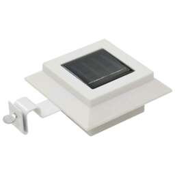 Rackhams Outdoor Solar Lamps 6 pcs LED Square 12 cm White - thumbnail 3