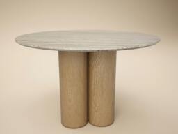 Rackhams Deko Sintered Stone Round Dining Table - Black - thumbnail 4
