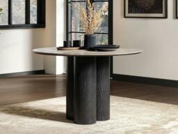 Rackhams Deko Sintered Stone Round Dining Table - Black