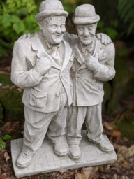 Rackhams Laurel & Hardy Detailed Comical Garden Ornament - thumbnail 4