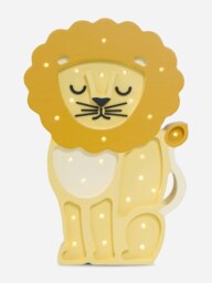 Rackhams Lion Lamp in Yellow (36x23.5x5.5 cm) - Yellow - One size - thumbnail 1
