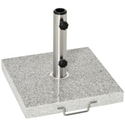 Rackhams 25kg Garden Umbrella Base Durable Parasol Holder Patio Furniture Outdoor Sunshade Marble Stand - thumbnail 2