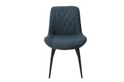 Rackhams Aspen Dining Set - Light-Oak Effect Rectangular Table & 4 Upholstered Diamond Stitch Fabric Chairs - Grey - thumbnail 5