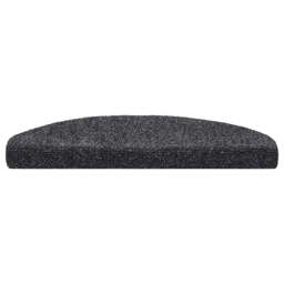 Rackhams 15pcs Self-adhesive Stair Mats Needle Punch 65x21x4cm Dark Grey - thumbnail 4