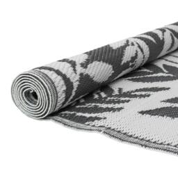 Rackhams The Gardener Reversible Small Leaf Decorative Outdoor Rug 120x170cm - thumbnail 6