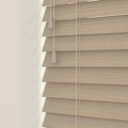Rackhams Northern Oak Wooden Venetian Blinds With Strings (130cm drop) - 40cm - thumbnail 3