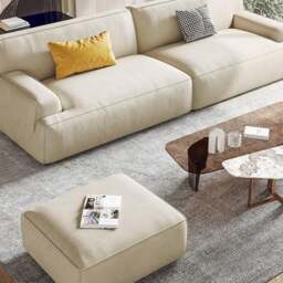 Rackhams Isaac Two Seater, Three Seater Sofa, Leathaire - Three Seater 280cm - Green - thumbnail 4