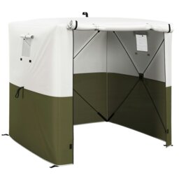 Rackhams 2 x 2m Pop Up Gazebo with Sides Easy up Party Tent with Carry Bag Black - thumbnail 6