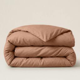 Rackhams Percale Duvet Cover - Brown - S.King