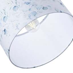 Rackhams Contemporary and Elegant Floral Watercolour Lampshade with Soft Pastel Tones - thumbnail 4