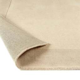 Rackhams Borders Beige Wool Rug - 120X170 cm - thumbnail 3