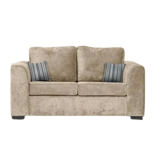 Rackhams Cushia Living Room Furniture Range - 2 Seater - MINK - image 1