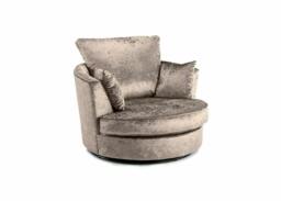 Rackhams Cushia Living Room Furniture Range - 2 Seater - MINK - thumbnail 3