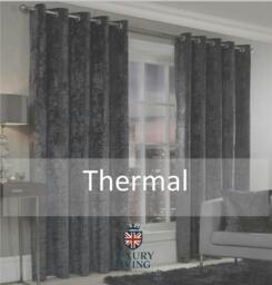 Rackhams Luxury Crushed Velvet Fully Lined Ring Top Curtains - Cream - 168cm width x 183cm drop - thumbnail 5