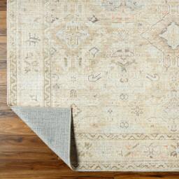 Rackhams Becki Owens Marlene-Vintage Brown Ivory Traditional Vintage Boho Rug - 117 x 170 cm - thumbnail 5