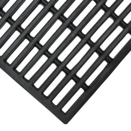 Rackhams Robusta Heavy Duty Rubber Entrance Doormat, 36x61cm, Black - thumbnail 3