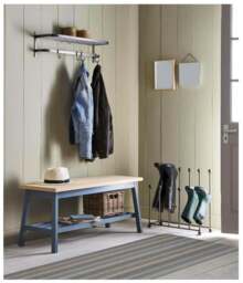 Rackhams Stockholm Grey/Clay Washable Mat - 80X140 cm - thumbnail 2