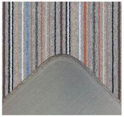 Rackhams Stockholm Grey/Clay Washable Mat - 80X140 cm - thumbnail 6
