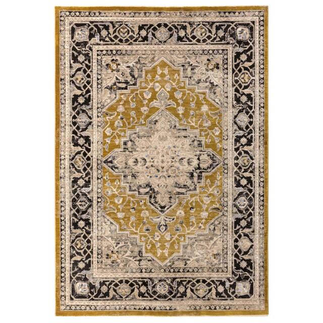 Rackhams Sovereign Gold Medallion Rug - 160x240cm - image 1