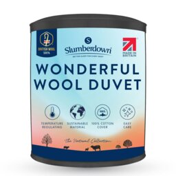 Rackhams Wonderful Wool Duvet - Super King - Mediumweight - Ideal for All Seasons - thumbnail 2