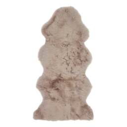 Rackhams New Zealand Sheepskin - Long Wool - Rug 135 cm - Light Grey - thumbnail 2