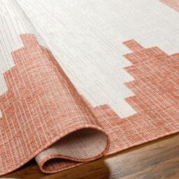 Rackhams Eagean-Global Pink Ivory Brown In- & Outdoor Rug - 130 x 180 cm - thumbnail 4
