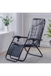 Rackhams Thick Soft Garden Seat Cushion - Grey