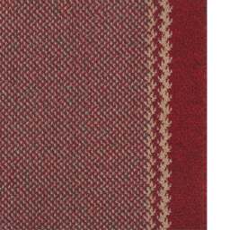 Rackhams Washable Designer Bordered Red Rug - 116R - 100X150 cm - thumbnail 3