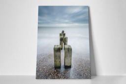Rackhams Groyne Surrounded - Framed Print 30 x 20 inch - thumbnail 2