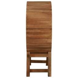 Rackhams Wine Rack 13 Bottles Solid Acacia Wood - thumbnail 3