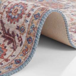 Rackhams Oriental Anthea Blue Rug Medallion Design - Ø 160 cm - thumbnail 5