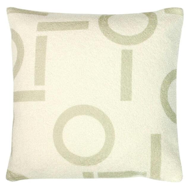 Rackhams Circa Shearling Square Cushion Cover - Taupe - One Size - Taupe - 100% Polyester - image 1