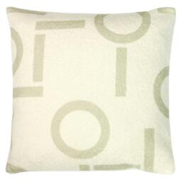 Rackhams Circa Shearling Square Cushion Cover - Taupe - One Size - Taupe - 100% Polyester - thumbnail 1
