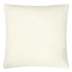 Rackhams Circa Shearling Square Cushion Cover - Taupe - One Size - Taupe - 100% Polyester - thumbnail 3