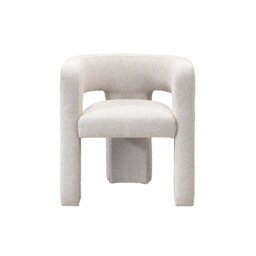 Rackhams Crescent Occasional Chair - Mink - Mink - thumbnail 1