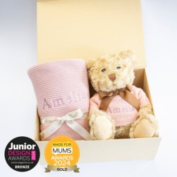 Rackhams NEW BABY BLANKET AND TEDDY - Pink