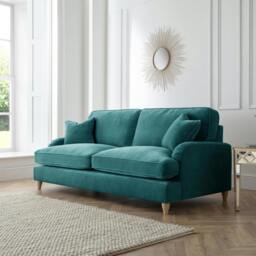 Rackhams The Swift 2 Seater Sofa - Emerald - thumbnail 6