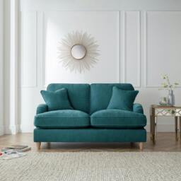 Rackhams The Swift 2 Seater Sofa - Emerald - thumbnail 1