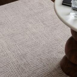 Rackhams Laurent LA05 Geo Cream Rug - 120x160cm - thumbnail 3