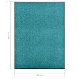 Rackhams Doormat Washable Cyan 90x120 cm - thumbnail 6