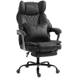 Rackhams Big and Tall Office Chair with Lumbar Support - Grey - thumbnail 3