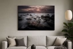 Rackhams On The Edge of Night - Framed Print 20 x 16 inch