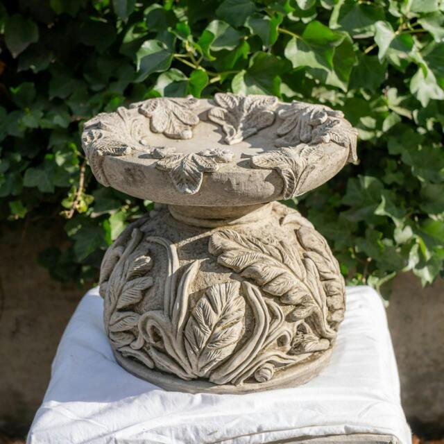 Rackhams Woodland Design Stone cast Bird Bath Bird feeder - image 1