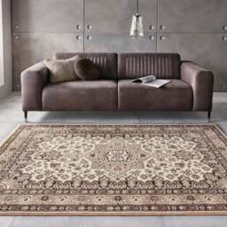 Rackhams Design Oriental Parun Tabriz Beige Rug - 120X170 cm - thumbnail 3